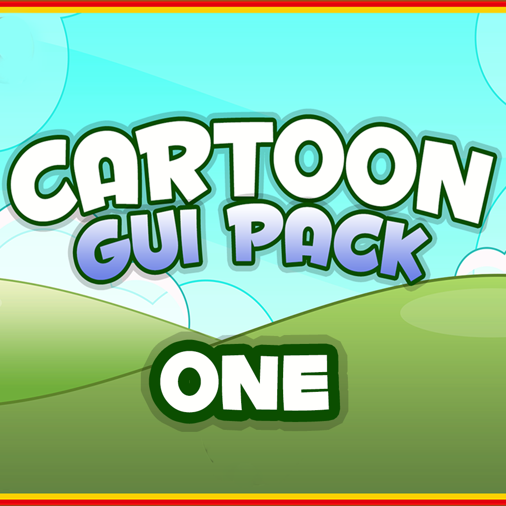 Cartoon Button & GUI Pack 1 – GSHelper