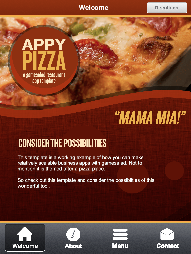 Pizza App - Non Game /Marketing App Template - Image 3